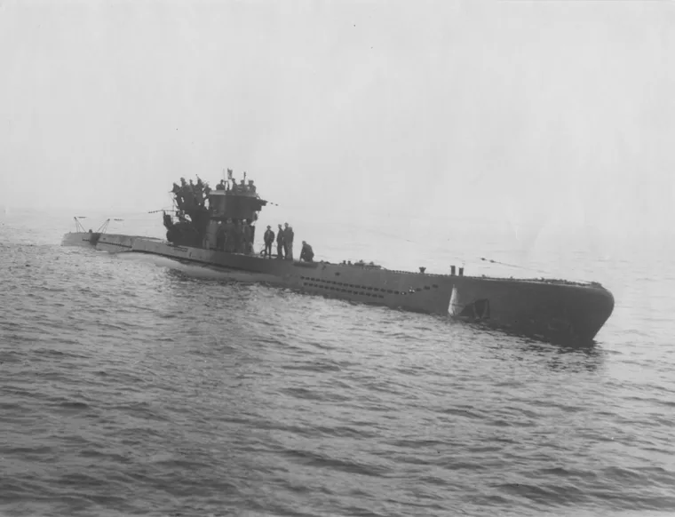 This U-Boat is said to have transported the Fuhrer to safety