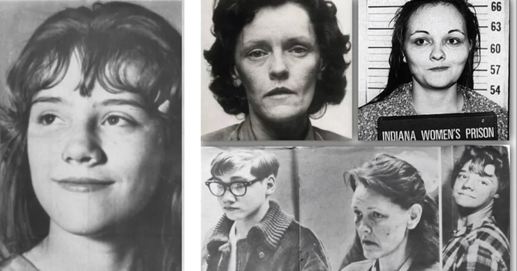 (Left) Sylvia Likens (Right) the convicted