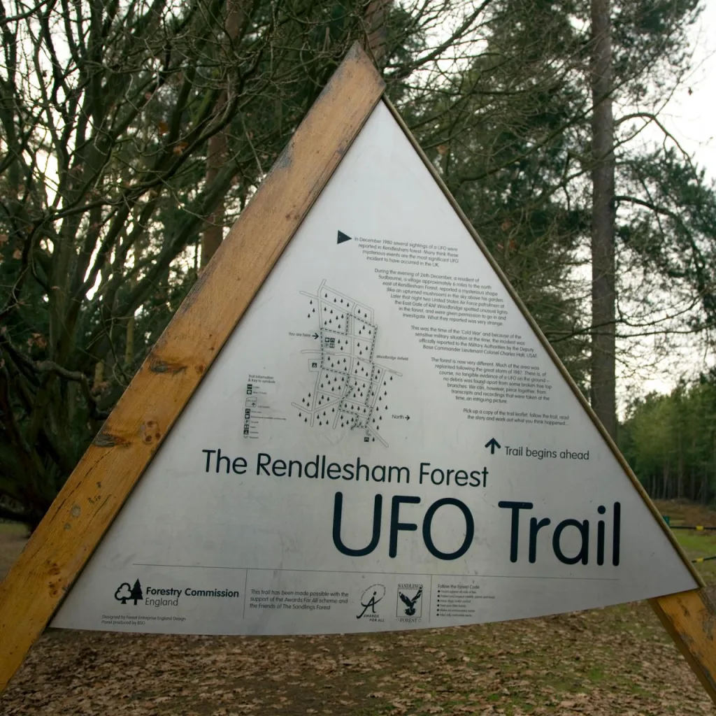Rendlesham Forest Incident UFO trail draws thousands each year