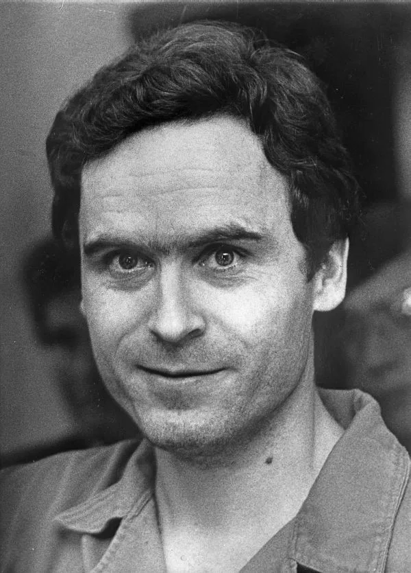 Ted Bundy in the court