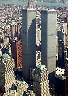 The WTC in March 2001, six months before the attack