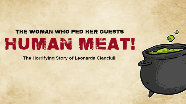 Today we have stories about cannibalism and female serial killers