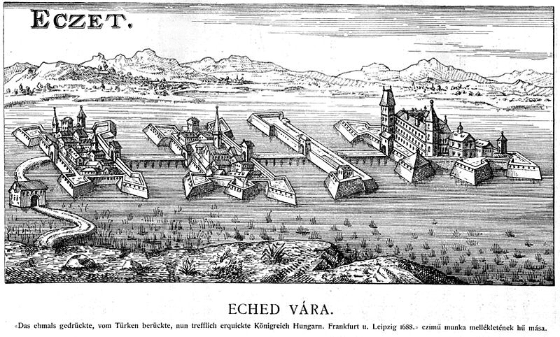 Ecsed, o lago e o antigo castelo