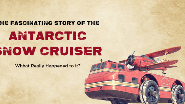 The Antarctic Snow Cruiser disappeared in 1958