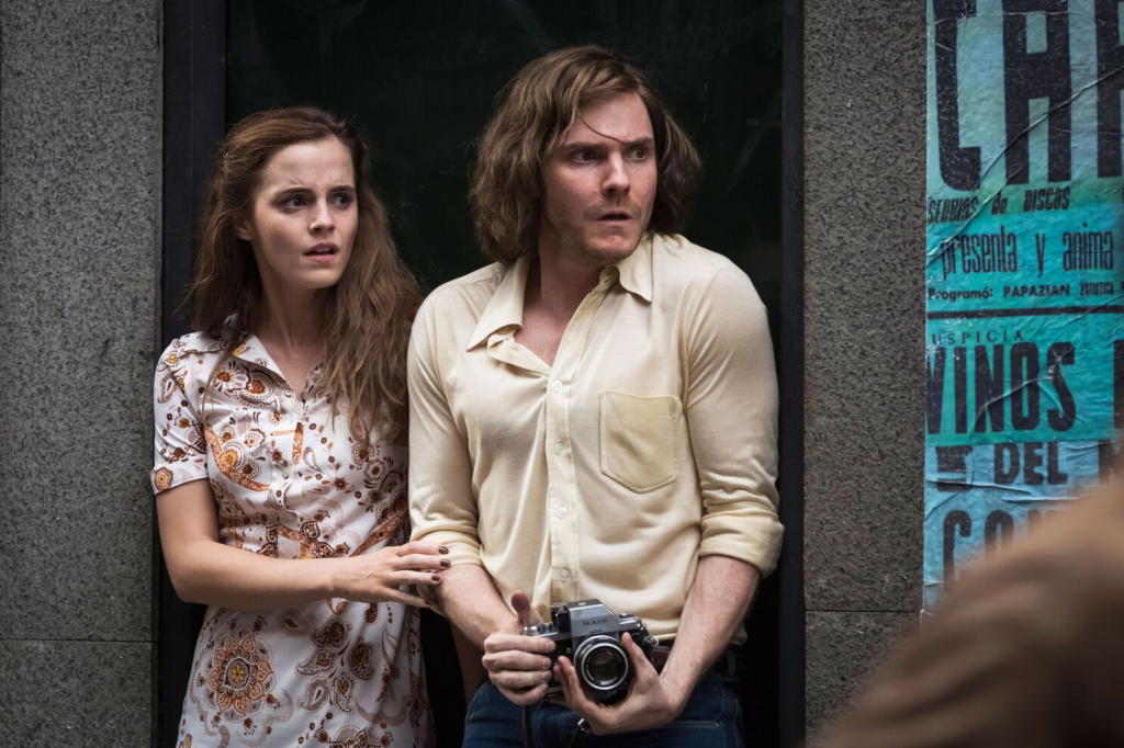 Scene from Colonia Dignidad movie starring Emma Watson