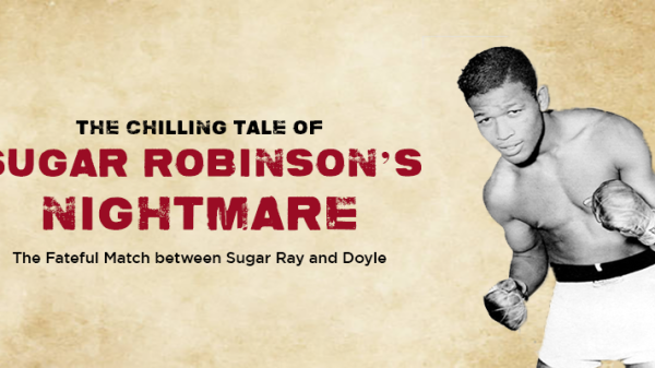 The fight between Sugar Ray Robinson and Jimmy Doyle Ended in Horror
